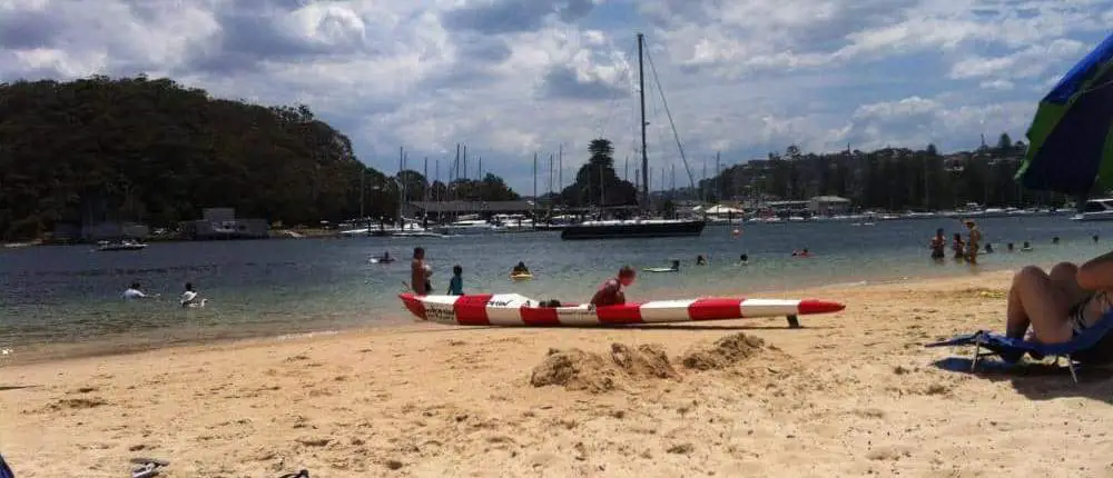 Go kayaking at the beach