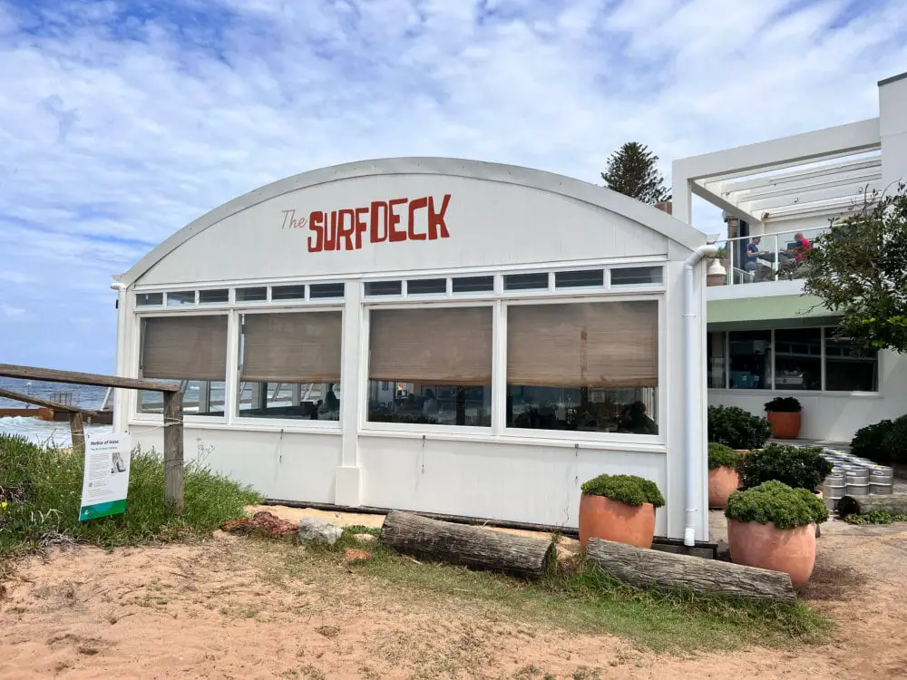 The Surfdeck Cafe - Collaroy Beach