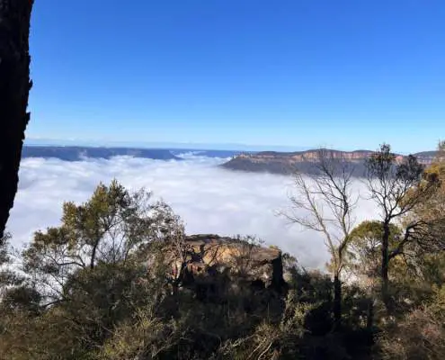 Clouds in Blue Mountains