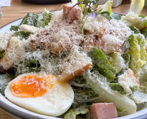 Caesar Salad at Burnt Orange Cafe