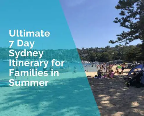 Ultimate 7 Day Sydney Itinerary for Families in Summer