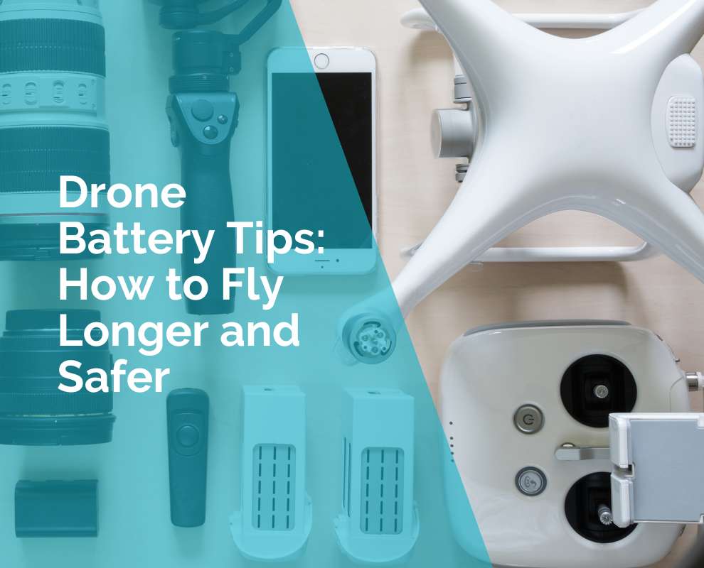 Drone battery tips