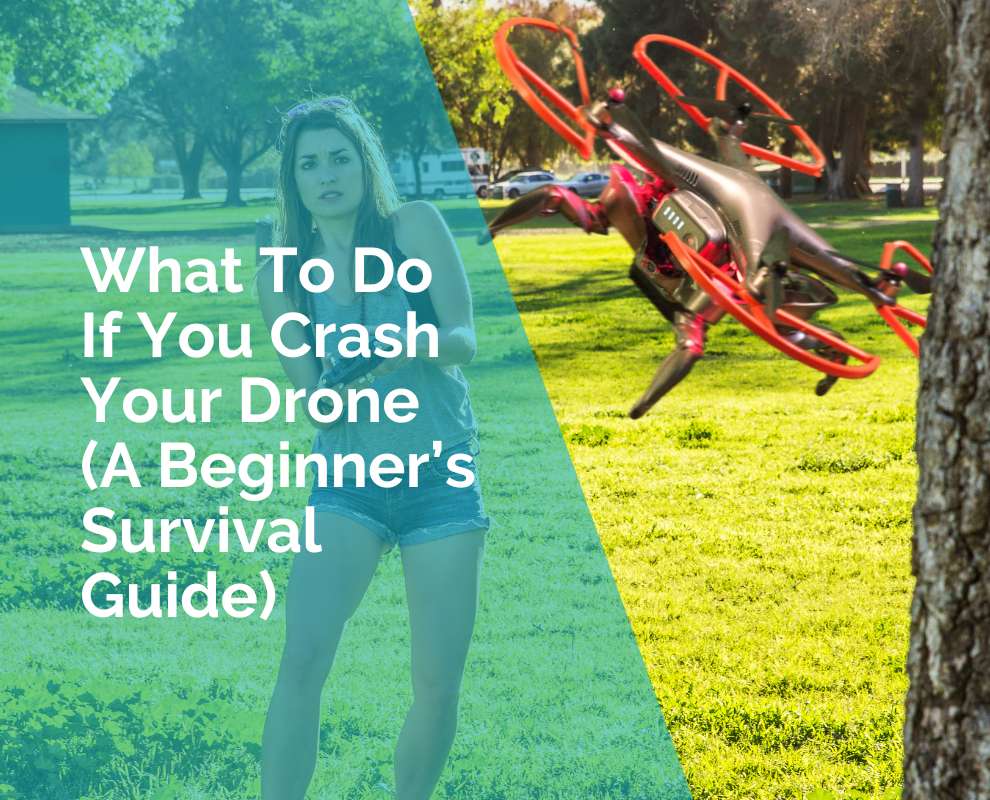 What to do if you crash your drone