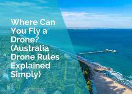 Where can you fly a drone in Australia